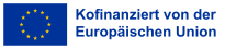 EU Logo mit Text: Kofinanziert von der Europäischen Union